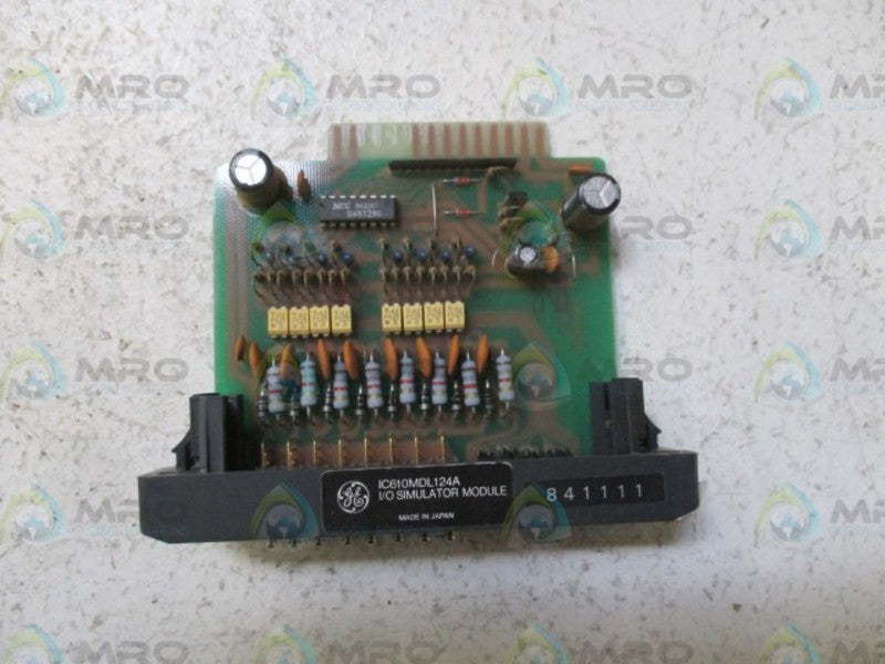 GE FANUC SERIES ONE IC610MDL124A I/O SIMULATOR MODULE *NEW IN BOX*