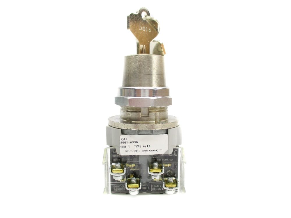 ALLEN BRADLEY 800T-H33B SER. T NSNP