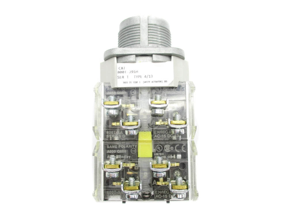 ALLEN BRADLEY 800T-J91H SER. T (WH) NSMP