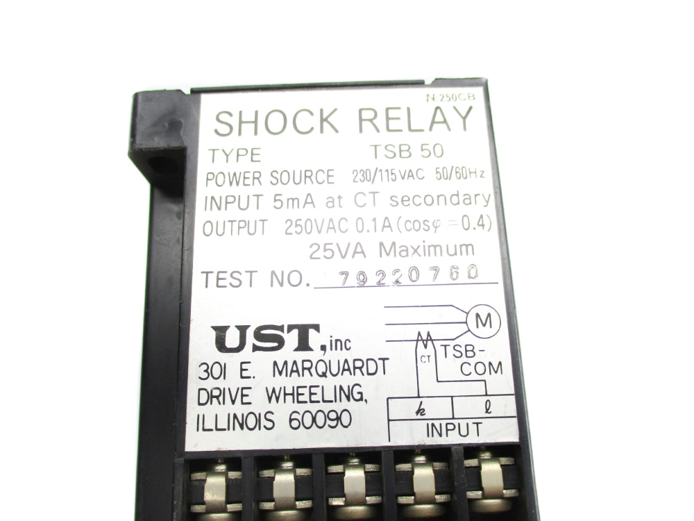 TSUBAKI TSB50 230VAC 50-130A 0.3/3S UNMP