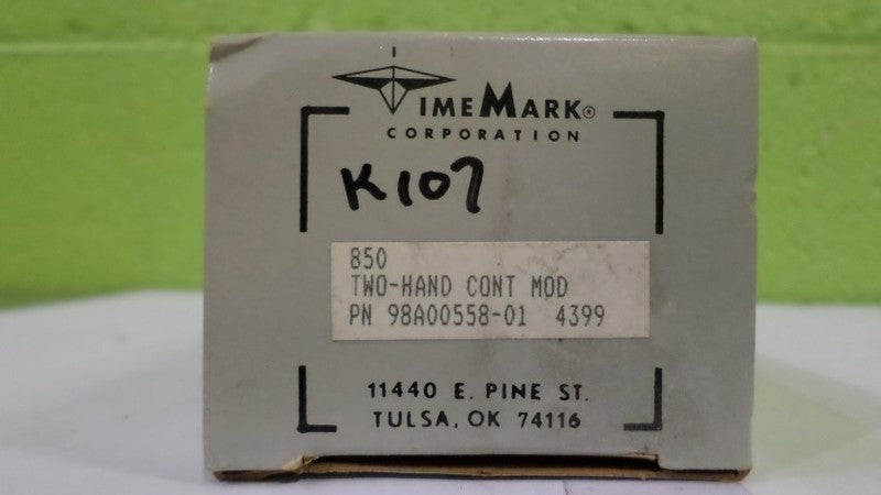 TIME MARK CORP. 850-120VAC TWO HANDED CONTROL MODULE *NEW IN BOX*