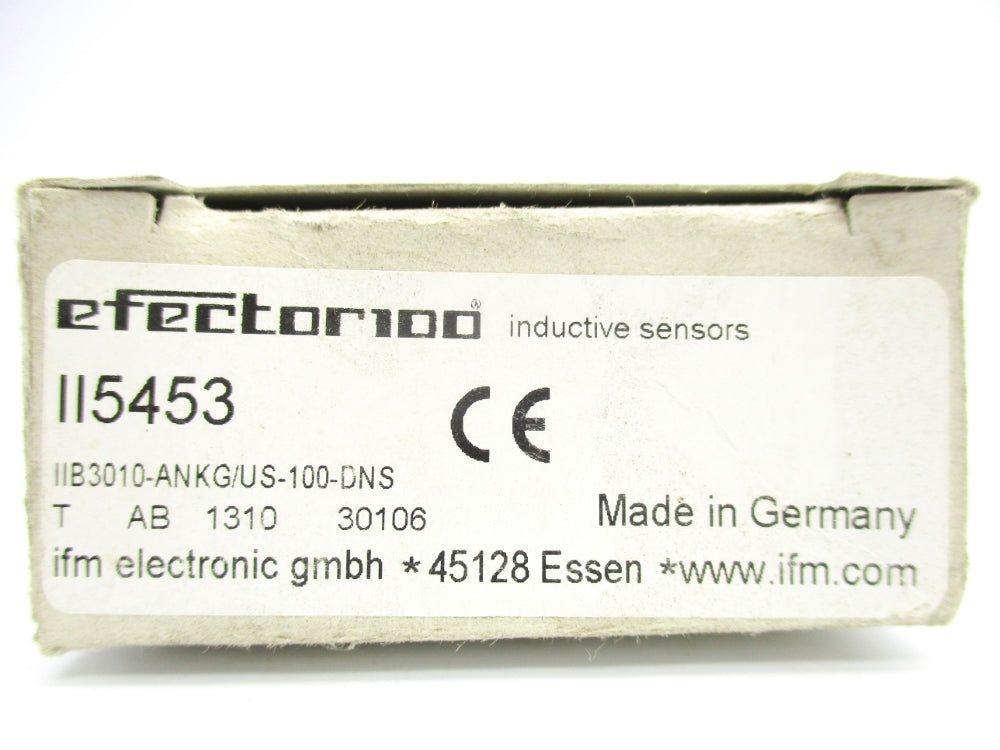 IFM EFECTOR IIB3010-ANKG/US-100-DNS II5453 NSMP