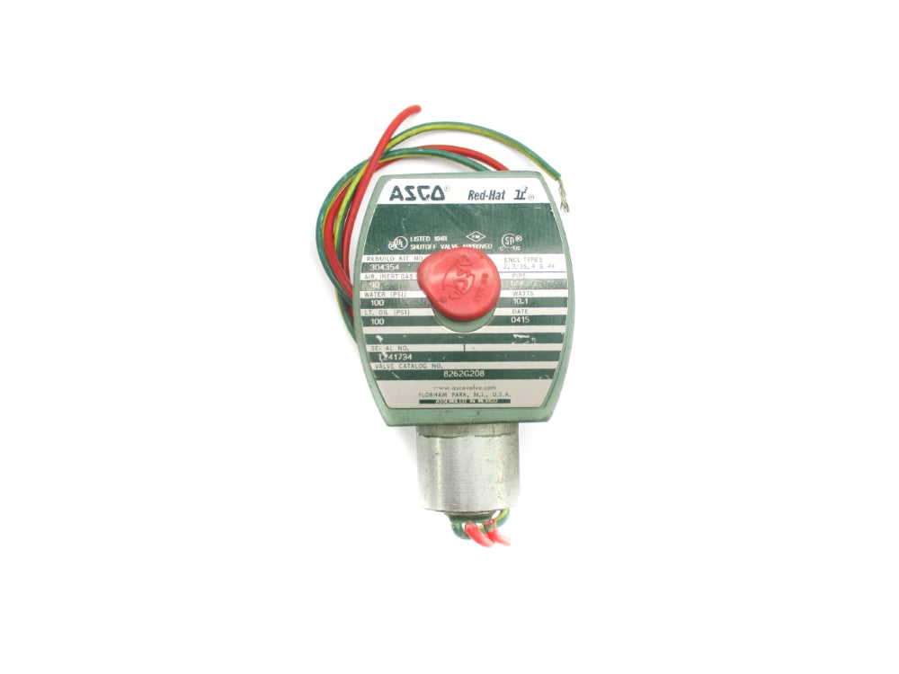 ASCO 8262G208 110/120V 100PSI 1/4" UNMP