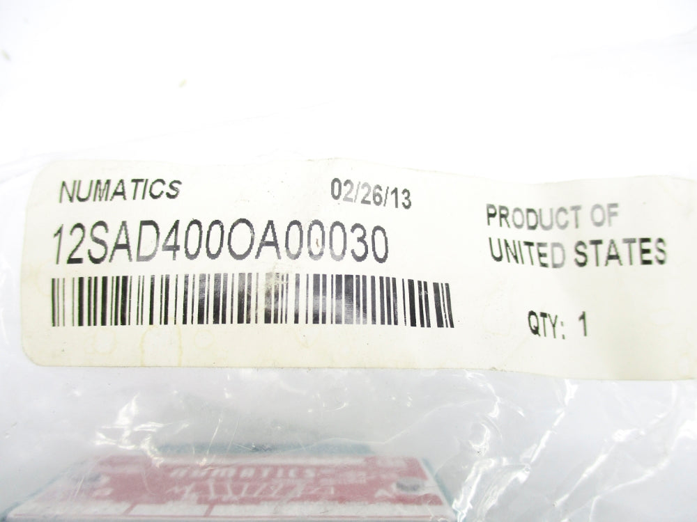 NUMATICS 12SAD400OA00030 NSMP