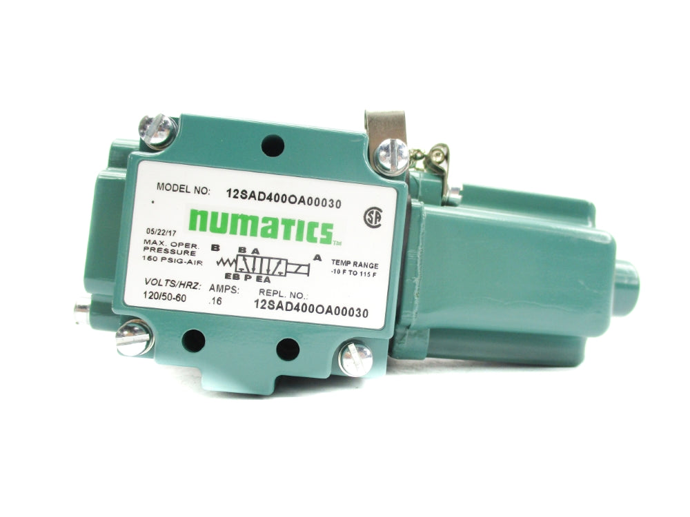 NUMATICS 12SAD400OA00030 120V 150PSIG NSNP