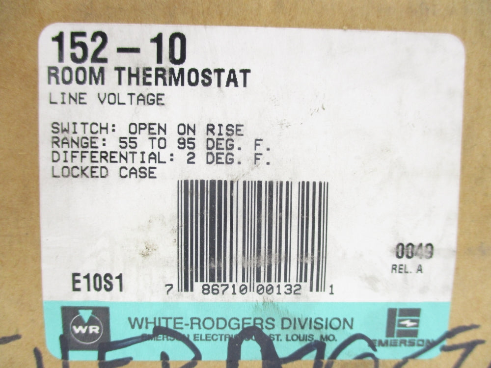 WHITE-RODGERS 152-10 240V 7A 55-95F NSMP