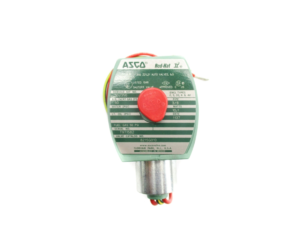 ASCO 8215G010 50PSI NSNP