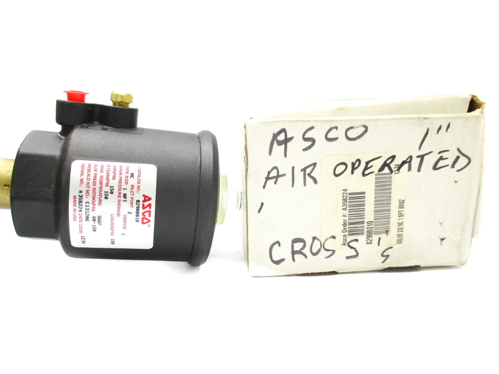ASCO 8290B010 150PSI 366'F 1" NSMP