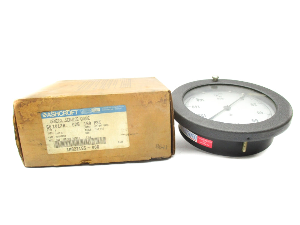 ASHCROFT 601017A02B160 160PSI NSMP