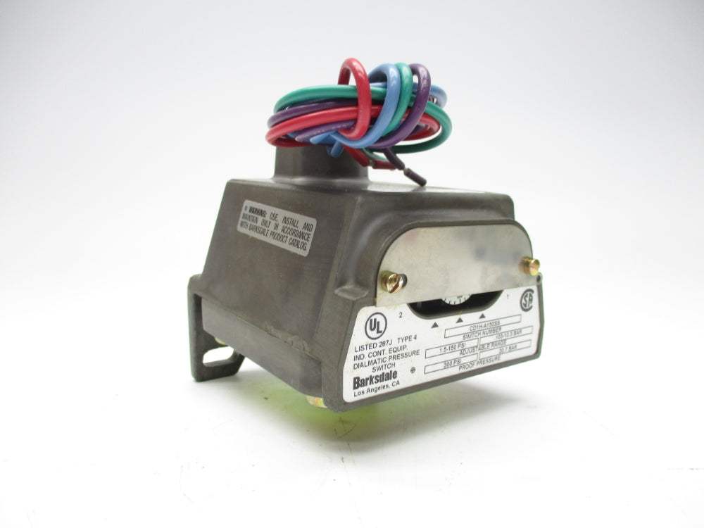 BARKSDALE CD1H-A150SS 1.5-150PSI NSNP