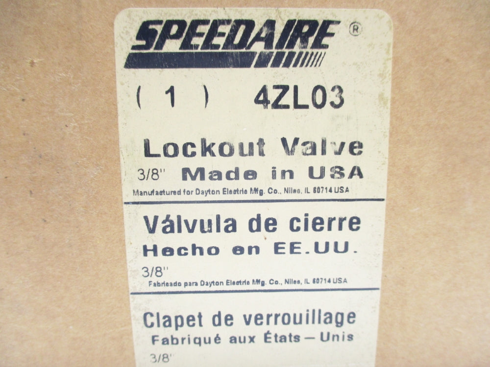 SPEEDAIRE 4ZL03 300PSIG NSMP