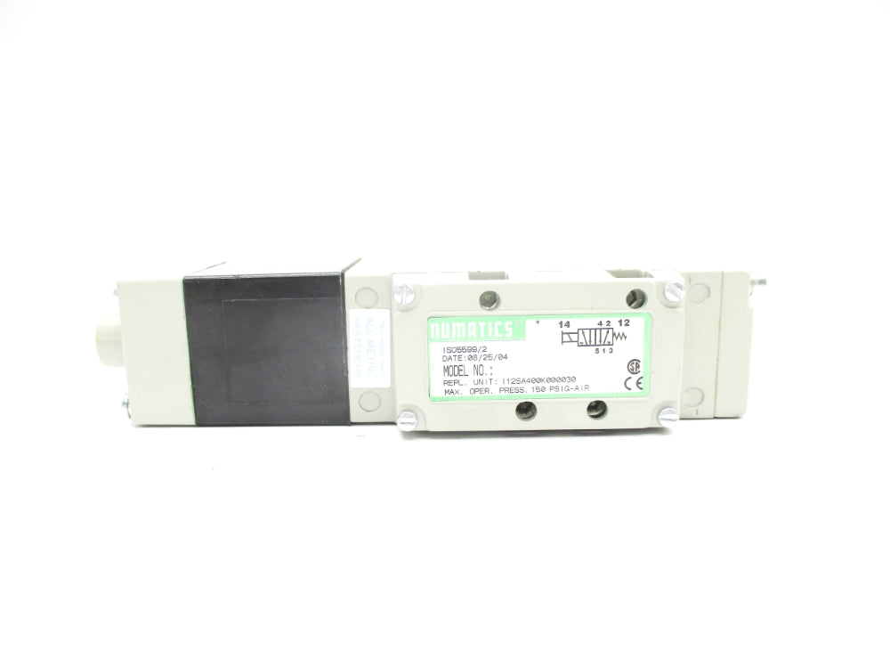 NUMATICS I12SA400K000030 150PSIG NSNP