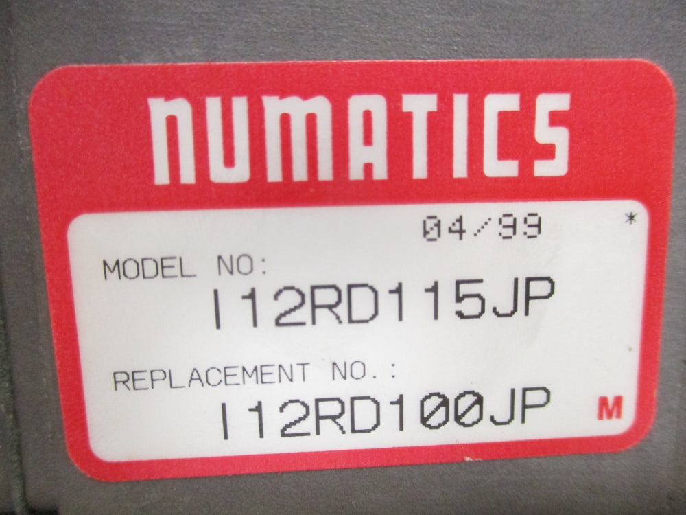NUMATICS I12RD100JP (AS PICTURED) NSNP