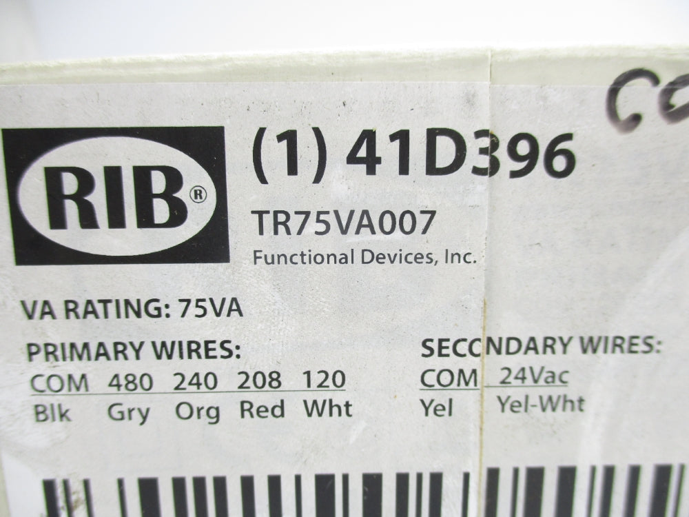 RIB TR75VA007 41D396 75VA NSMP