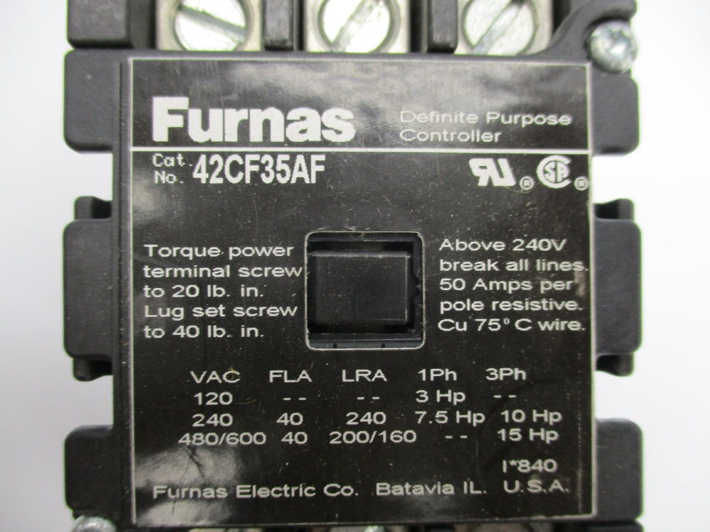 FURNAS 42CF35AF 120-600VAC NSNP