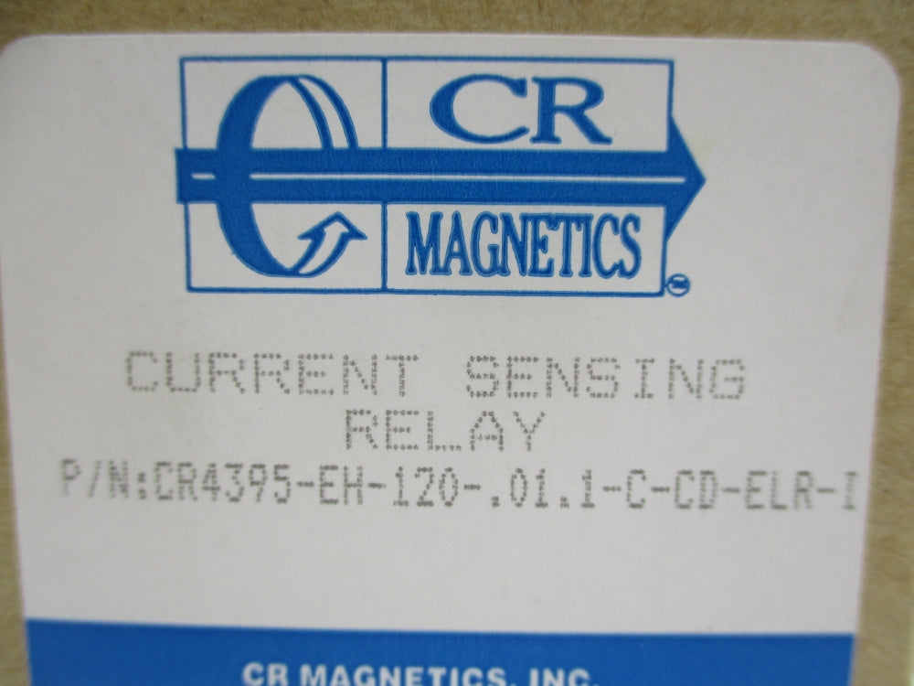 CR MAGNETICS CR4395-EH-120-.01.1-C-CD-ELR-1 120VAC 10-20A 0.5-6S NSMP