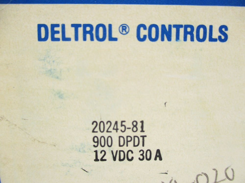 DELTROL 20245-81 12VDC 30A NSMP
