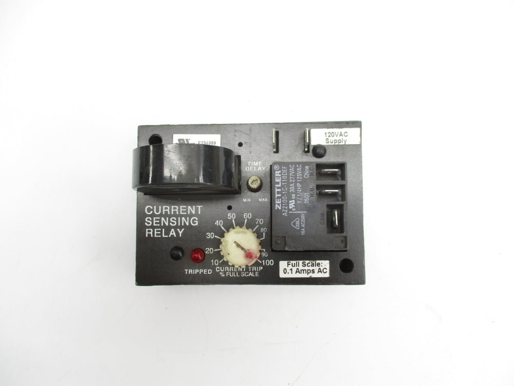 CR MAGNETICS CR4395-EH-120-.01.1-C-CD-ELR-1 120VAC 10/20A 0.1-1S UNMP