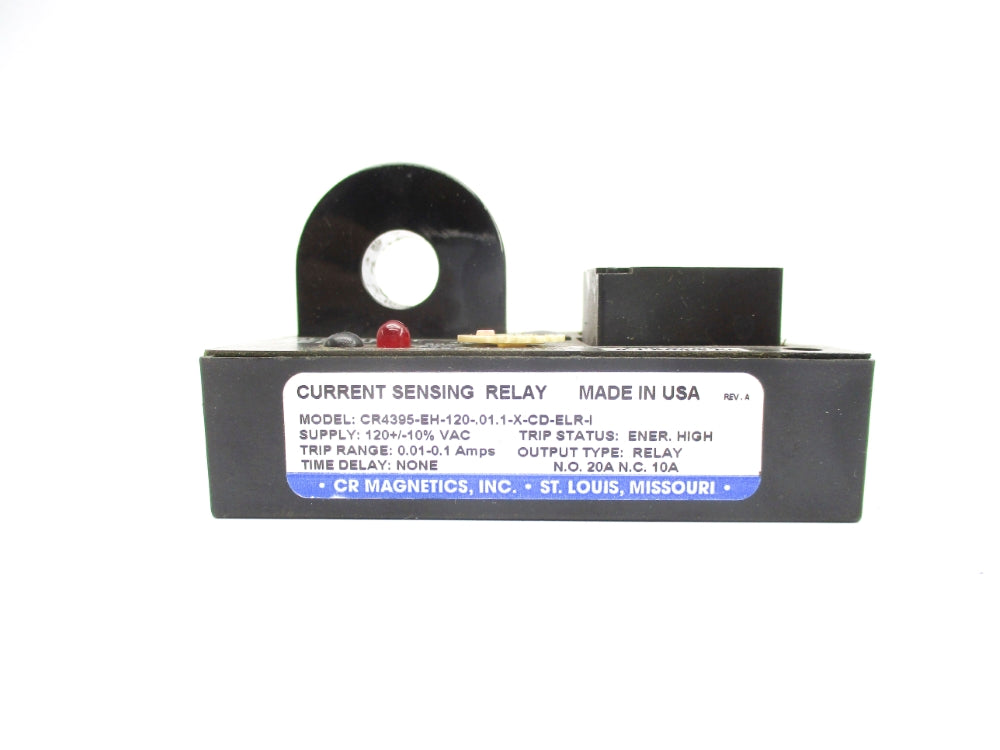 CR MAGNETICS CR4395-EH-120-.01.1-X-CD-ELR-1 120VAC 10/20A UNMP
