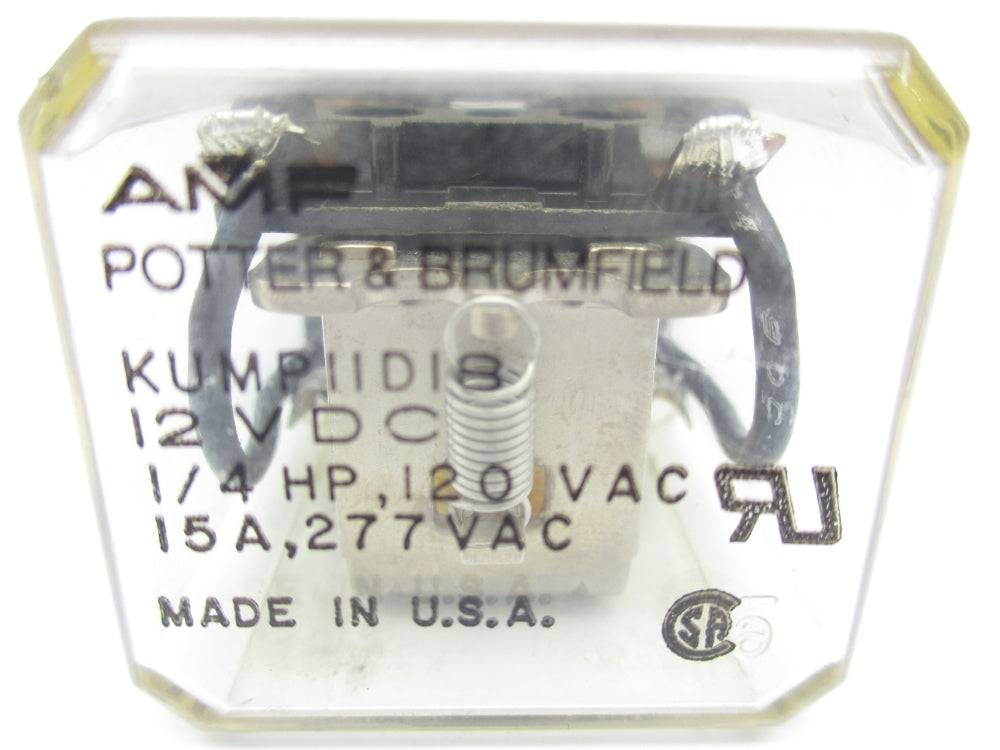 POTTER&BRUMFIELD KUMP11D18 12VDC 15A UNMP