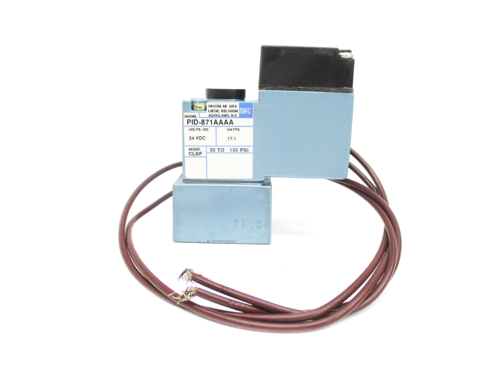 MAC PID-871AAAA 24VDC 30/150PSI NSNP