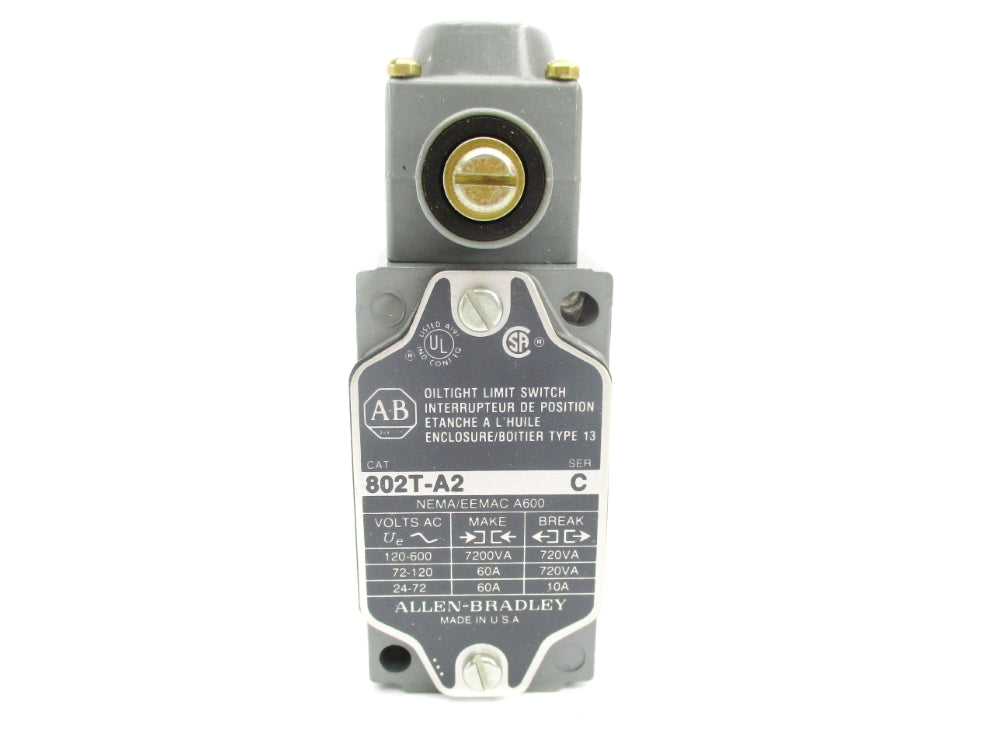 ALLEN BRADLEY 802T-A2 SER. C 72-120VAC 60A NSNP