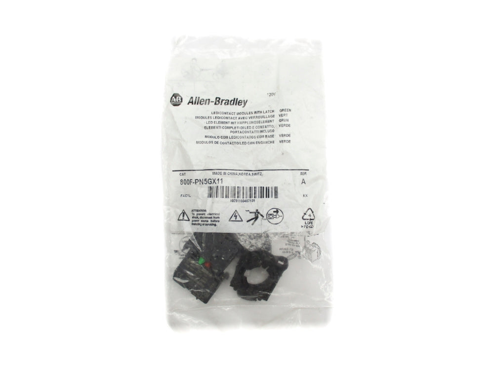 ALLEN BRADLEY 800F-PN5GX11 SER. A NSMP