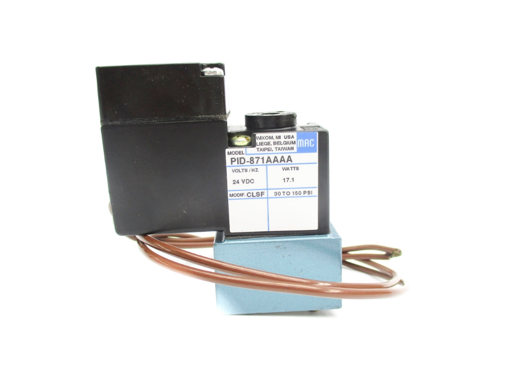 MAC PID-871AAAA 24VDC 30/150PSI NSNP