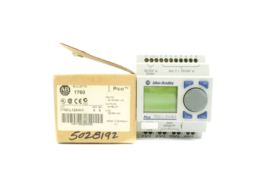 ALLEN BRADLEY 1760-L12AWA SER. A NSMP
