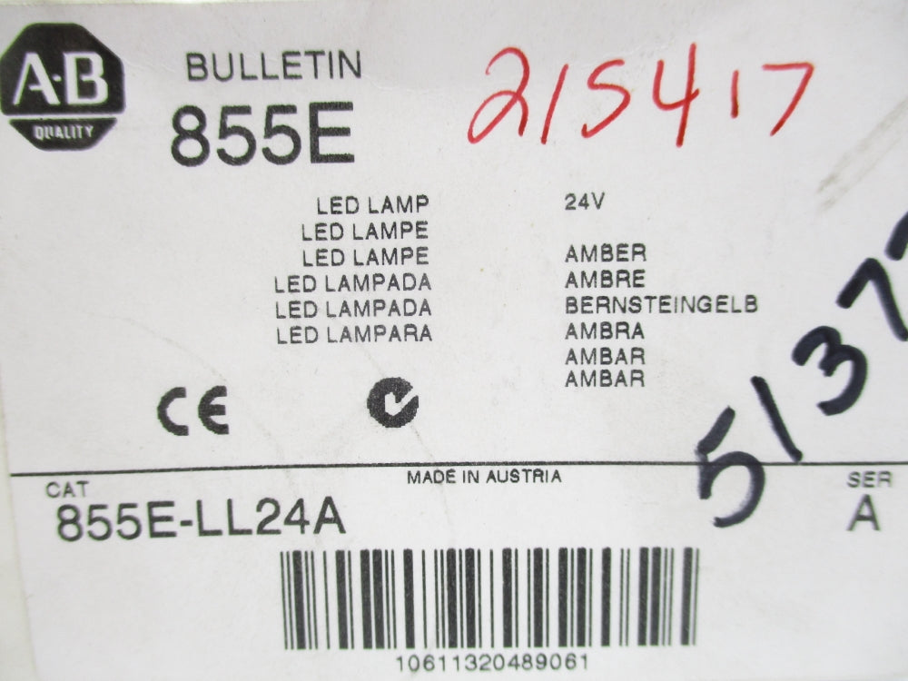 ALLEN BRADLEY 855E-LL24A SER. A (WH) NSMP