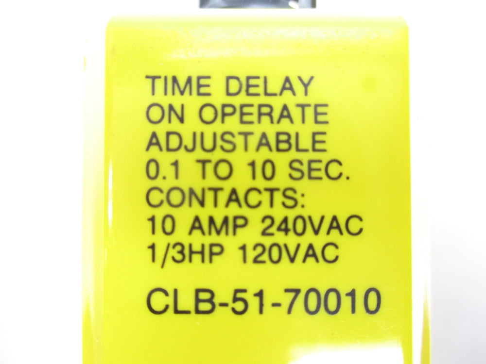 POTTER&BRUMFIELD CLB-51-70010 240VAC 10A 0.1-10S NSNP