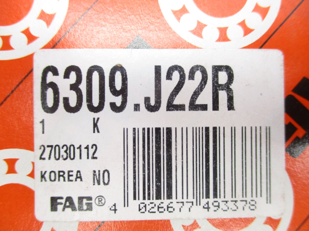 FAG 6309.J22R NSMP