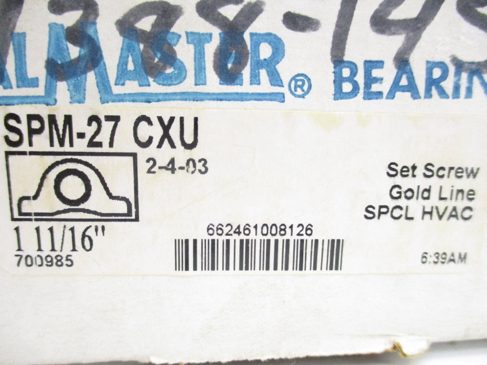SEALMASTER SPM-27-CXU NSMP