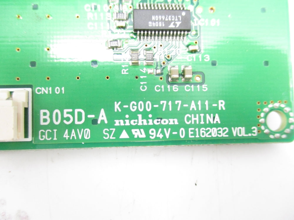 NICHICON B05D-A K-G00-717-A11-R NSNP
