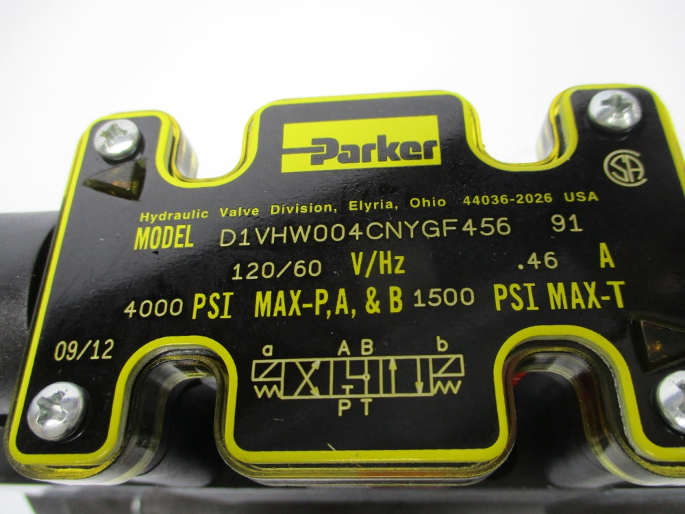 PARKER D61VW004C4NYGF45691 1500-3000PSI NSNP