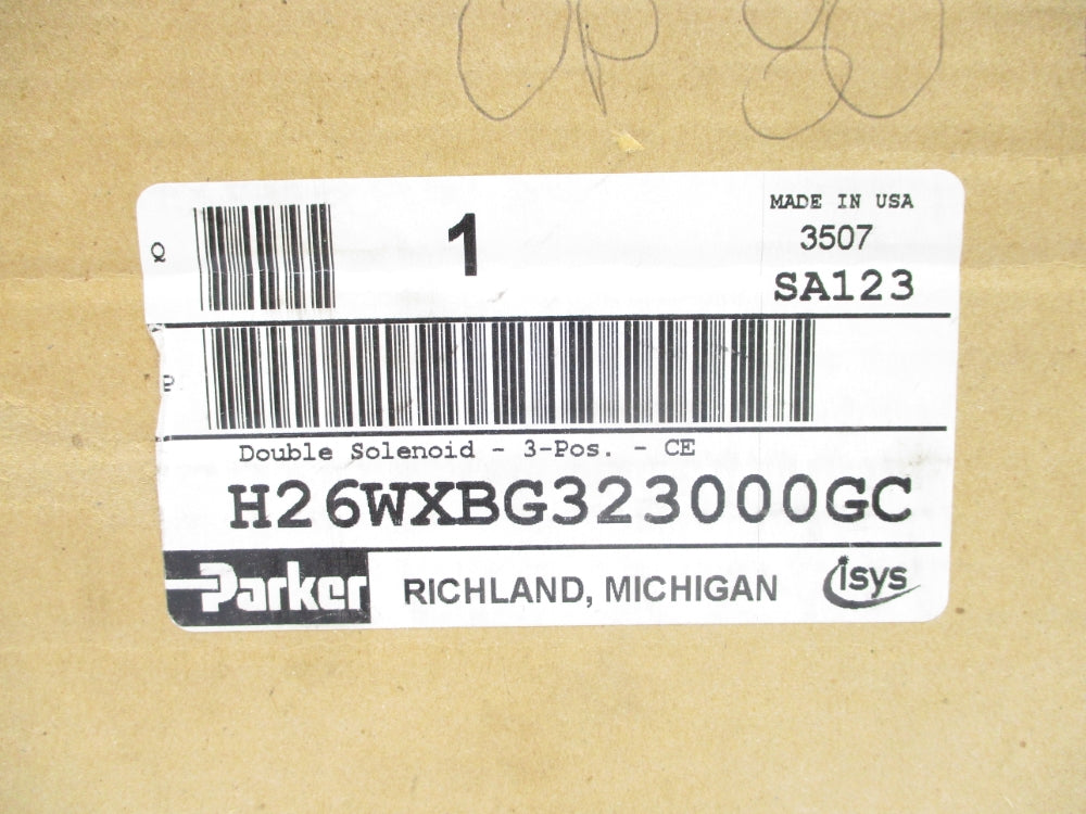 PARKER H26WXBG323000GC 145PSIG 120V NSMP