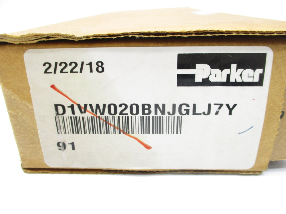 PARKER D1VW020BNJGLJ7Y91 24VDC 3000PSI NSMP