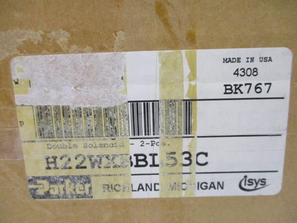 PARKER H22WXBBL53C 145PSIG 120VAC NSMP