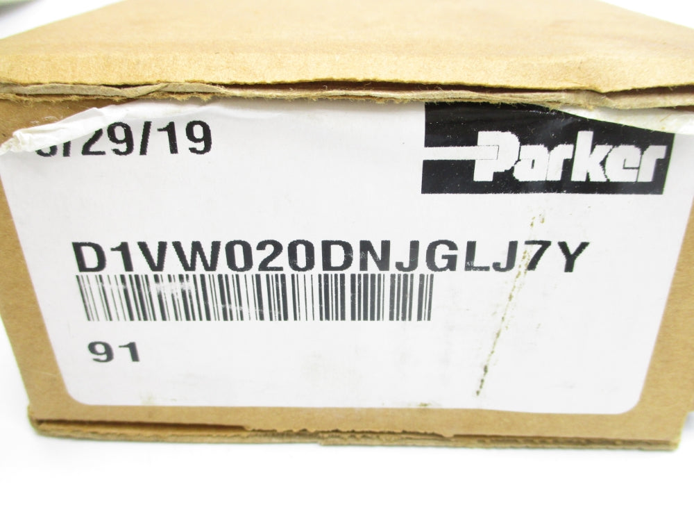 PARKER D1VW020DNJGLJ7Y91 3000PSI 24VDC NSMP