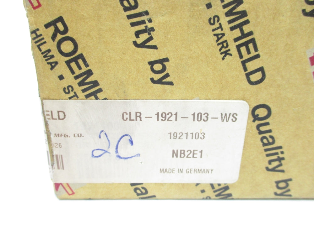 ROEMHELD CLR-1921-103-WS 1921103 NSMP