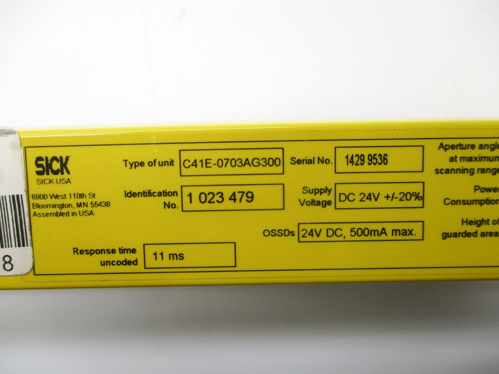 SICK C41E-0703AG300 NSNP
