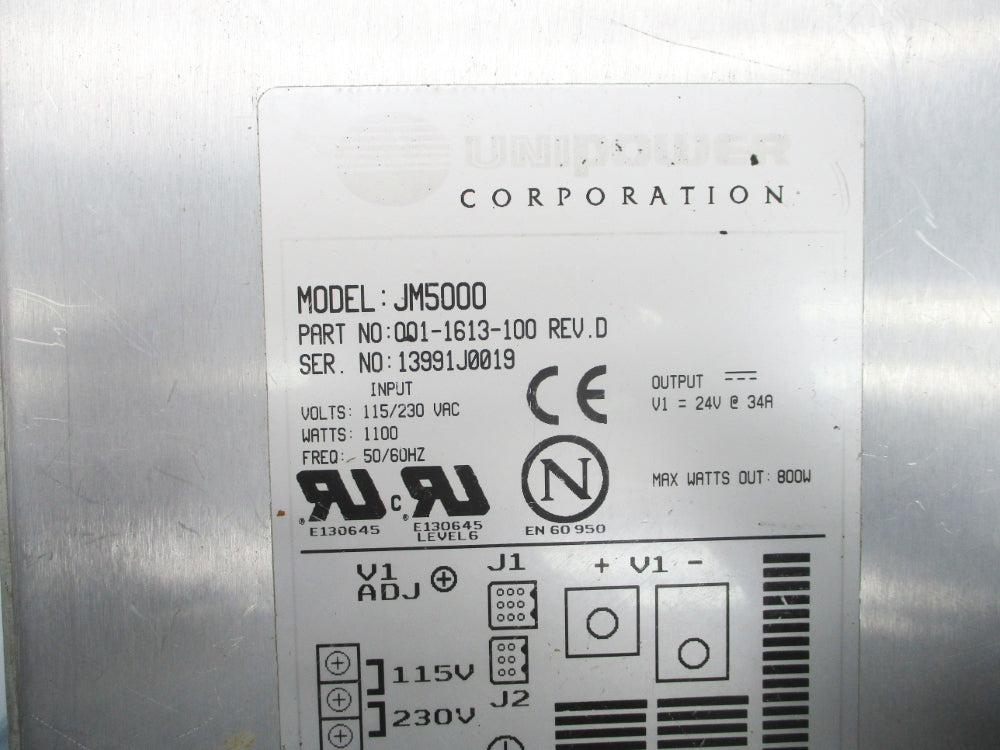 UNIPOWER JM5000 001-1613-100 UNMP