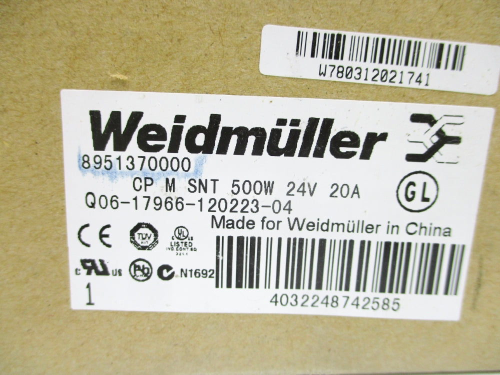 WEIDMULLER 8951370000 NSMP