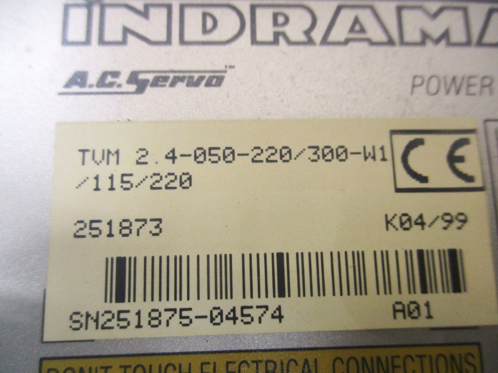 INDRAMAT TVM2.4-050-220/300-W1/115/220 NSNP