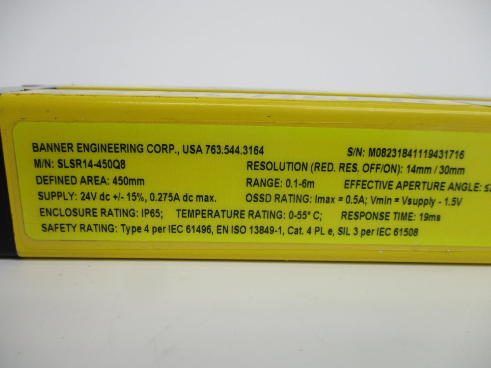 BANNER ENGINEERING SLSR14-450Q8 NSNP