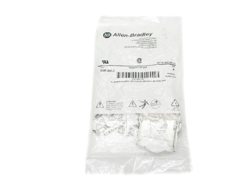 ALLEN BRADLEY 800F-AML2 SER. A NSMP
