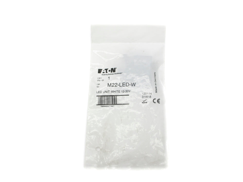 EATON M22-LED-W 12-30V (NO BULB) NSMP