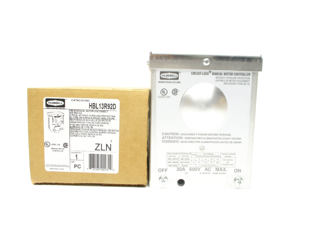 HUBBELL HBL13R92D NSMP