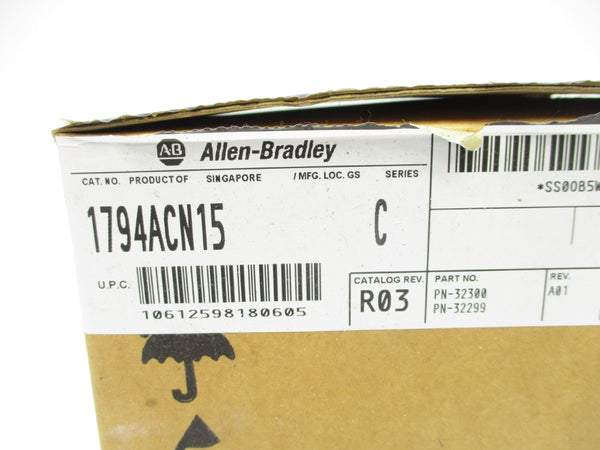 ALLEN BRADLEY 1794-ACN15 SER. C NSMP
