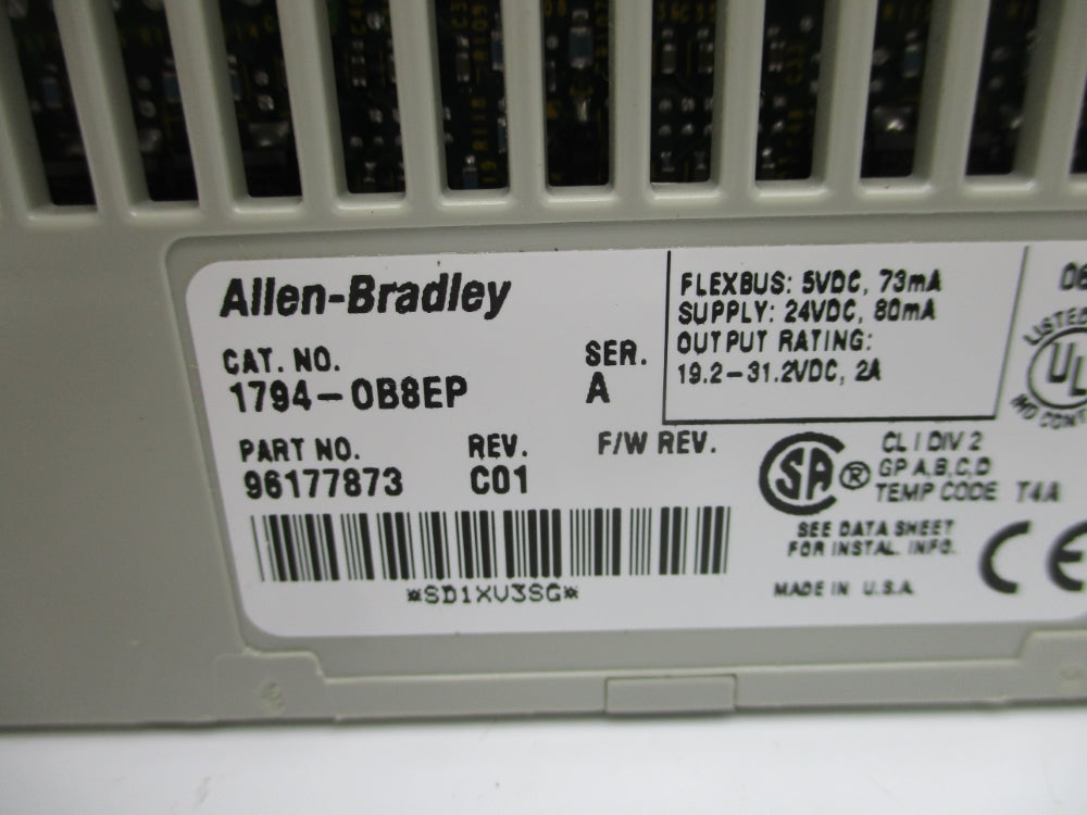 ALLEN BRADLEY 1794-OB8EP SER. A NSNP